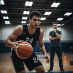 Player Development's Financial Impact in Basketball: 2-Year Outlook Basketball player focused on skill development during training