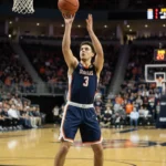 Boost Free Throw Percentage: 10 Key Drills for Collegiate Athletes Collegiate athlete performing a perfect free throw shot