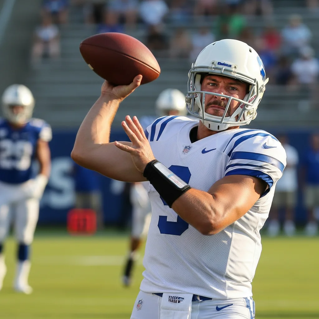 Quarterback executing a pass play under new football rules